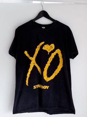 The Weeknd 2017 Starboy Tour Graphic Tee Legend of the Fall XO Band Tee